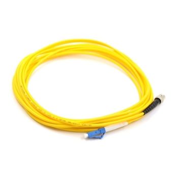 LC-ST Simplex Patch Cord, OS2, 2 mm, Yellow, Conneu