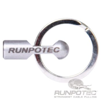 Накрайник ухо с рингче за закрепване към RTG 6 мм RUNPOTEC GmbH - 1