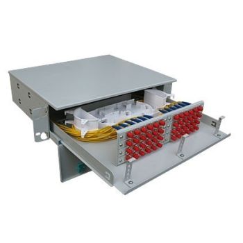 Оптичен пач панел /ODF/ 19" за 96 SC адаптера, 4U
