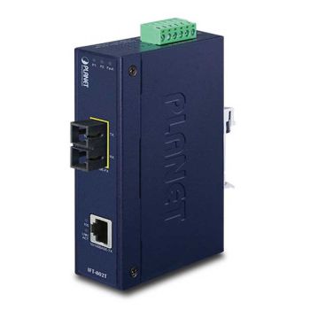 10/100Base-TX to 100Base-FX Industrial Media Converter - 15km (-40~75 degrees C) Planet - Тайван - 1