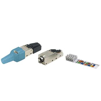 Conneu cat. 6a shielded plug keystone jacks stra Conneu - 1