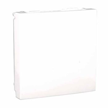 BLIND COVER PLATE - 2 MOD WHITE EFAPEL - 1