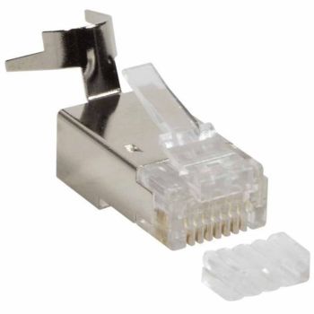 Cat.6A RJ45 Shielded STP Plug, bag 10 pcs  - 1