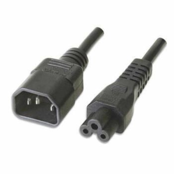 Удължителен кабел C5 F - C14 M, 0.75 mm2  - 1