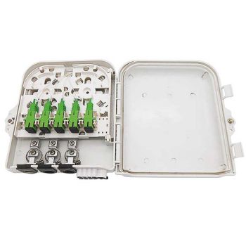 FTTH оптична кутия за 10 SC симплексни адаптера 210x195x55 mm  - 1