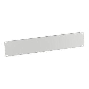 19" покриващ панел, 2U, светло сив