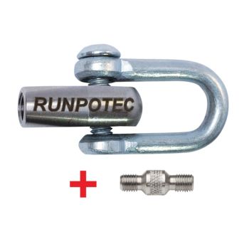 Shackle for glass fiber rod, RTG Ø 12 mm RUNPOTEC GmbH - 1