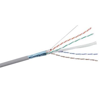Многожилен кабел, FTP, CAT5E, 4PR, PVC, 24AWG, бял цвят COMMSCOPE - 1