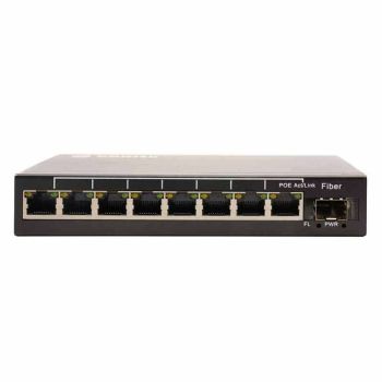 PoE суич 8x10/100M порта + 1 SFP порт