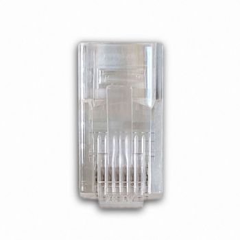 Modular RJ45 UTP 5е 8P8C Plug for Stranded Cable