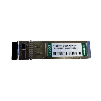 10GBase-ZR BiDi SFP+ SFM, 1330/1270 nm, 80 km