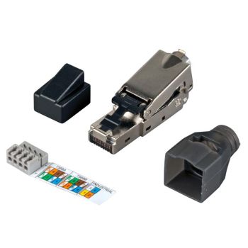 Конектор RJ45 кат. 6 екраниран
