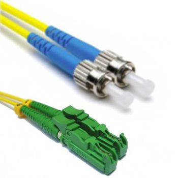 E2000/APC - ST/UPC дуплекс пач корда, различни дължини, сингъл мод