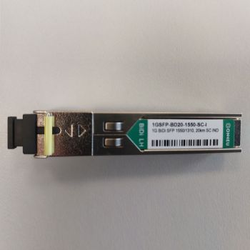 1.25G BiDi SFP SFM, 1550 nm 20 km SC, Conneu