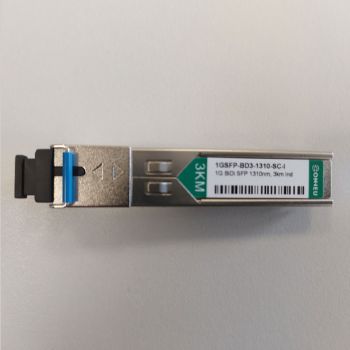 1.25G BiDi SFP SFM, 1310 nm 3 km SC, Conneu