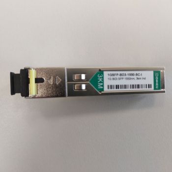 1.25G BiDi SFP SFM, 1550 nm 3 km SC, Conneu