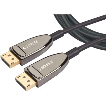  Active Display Port - Display Port cable, black, Techly
