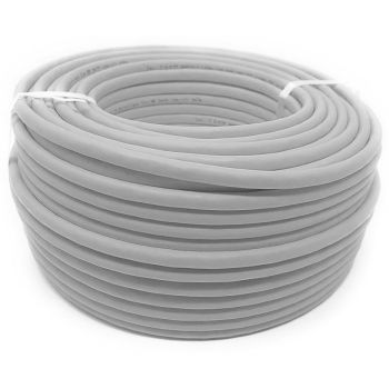 CAT 6 stranded cable, U/UTP, grey, CU, Techly