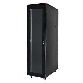 19" комун. шкаф Elegant Eco Silence, 26U, 800x800 мм., черен, Gunko