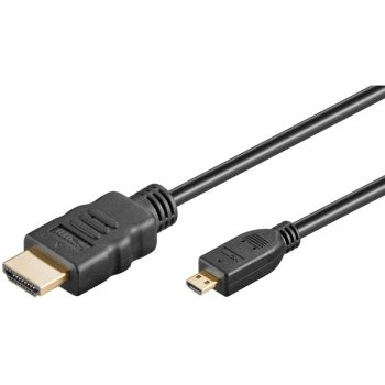 High Speed HDMI Cable to Micro-HDMI 4K/60Hz, Goobay