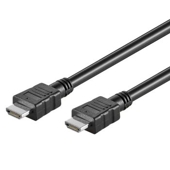 HDMI 1.4 Cable 4K/30Hz A/A Male, 5 m, Black, Goobay