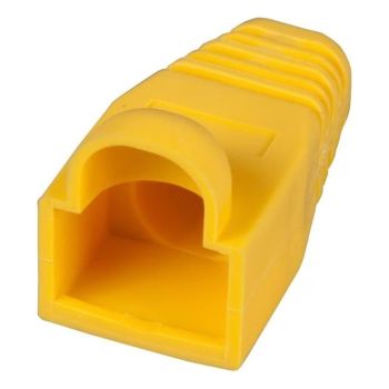 Modular Cable Boots for RJ45, Yellow, EFB Elektronik