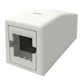1 Port Universal Surface Mount Box 31x34x70 mm, White, Commscope