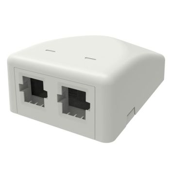 2 Universal Port Surface Mount Box 73x38x102 mm, White, Commscope - 2