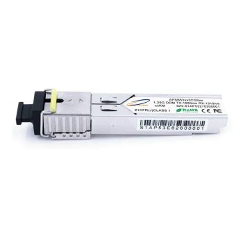SFP по едно влакно, гигабит 1550-1310 nm, 3 км, SC Atop technology - Китай - 1