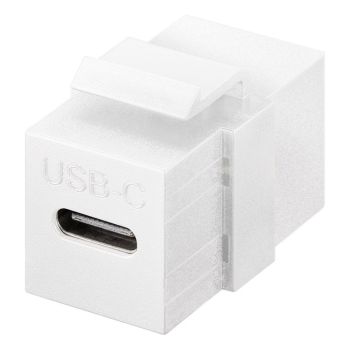Keystone Module USB-C, USB 3.2 Gen 2, 10 Gbit/s, Goobay - 1