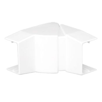 Variable inside angle for cable trunking 100x50mm