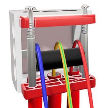 Cable Pulling Auxiliary Pulley, 9x8x3 cm, Conneu