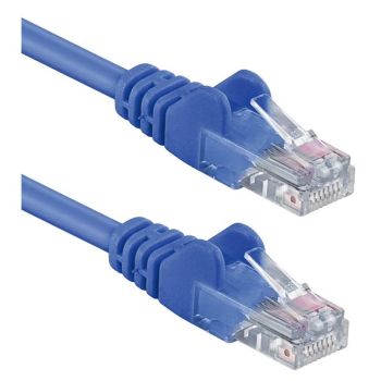Patch cable U/UTP, Cat.5e, PVC, CU, blue