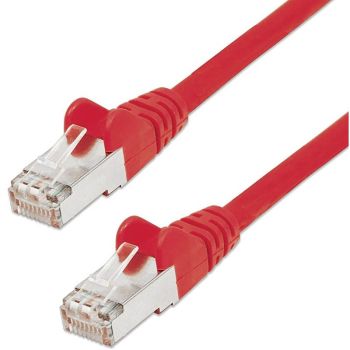 Patch cable F/UTP, Cat.5e, PVC, CU, red