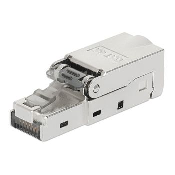 RJ45 конектор 8P8C категория 6a, екраниран S/FTP, метален, Intellinet