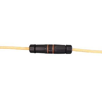 Outdoor IP68 RJ45 patch cable connector Cat 6A
