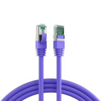 Patch Cable Cat. 6a S/FTP, LSZH, Violet, EFB Elektronik-4