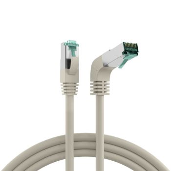 RJ45 Patch Cord Cat.6A S/FTP LSZH 1x90°