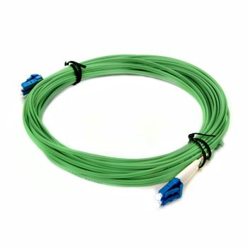 LC-LC Dpx. Cord, OM5, 3 mm, Green, Conneu