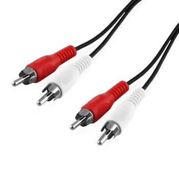 AV кабел 2xRCA към 2xRCA (чинчове), 2 m