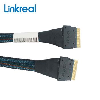 SlimSAS 8i to SlimSAS 8i SFF-8654 Cable, LR-Link