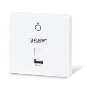750Mbps 802.11ac In-Wall Wireless Access Point with USB Charger (EU Type, 802.3af/at) Planet - Тайван - 1