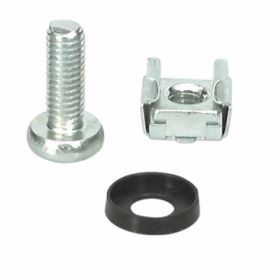 Set of captive nuts 20xM6  - 1