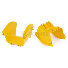 Conneu, 120 mm Fiber Raceway 45° Down Elbow Conneu - 1
