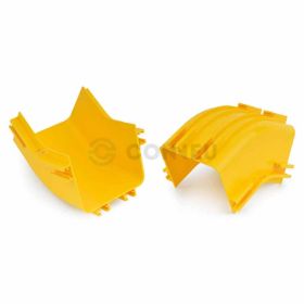 Conneu, 120 mm FR 45° Up Elbow,yellow 012C Conneu - 1