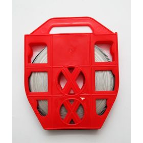 S/s strap, C201-12*0,5*50 m in plastic dispenser  - 1