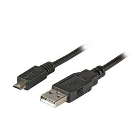 USB 2.0 свързващ кабел A Plug към Micro-B Plug  - 1