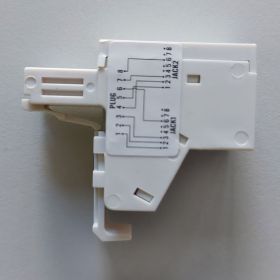RJ45 Male to Dual RJ45 Female Splitter