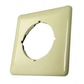 SETEC 511035 u. MegaC/D/F flush mount plate, 80x80mm, RAL1013  - 1