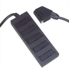 5 x SCART сплитер с 0.4 метра кабел